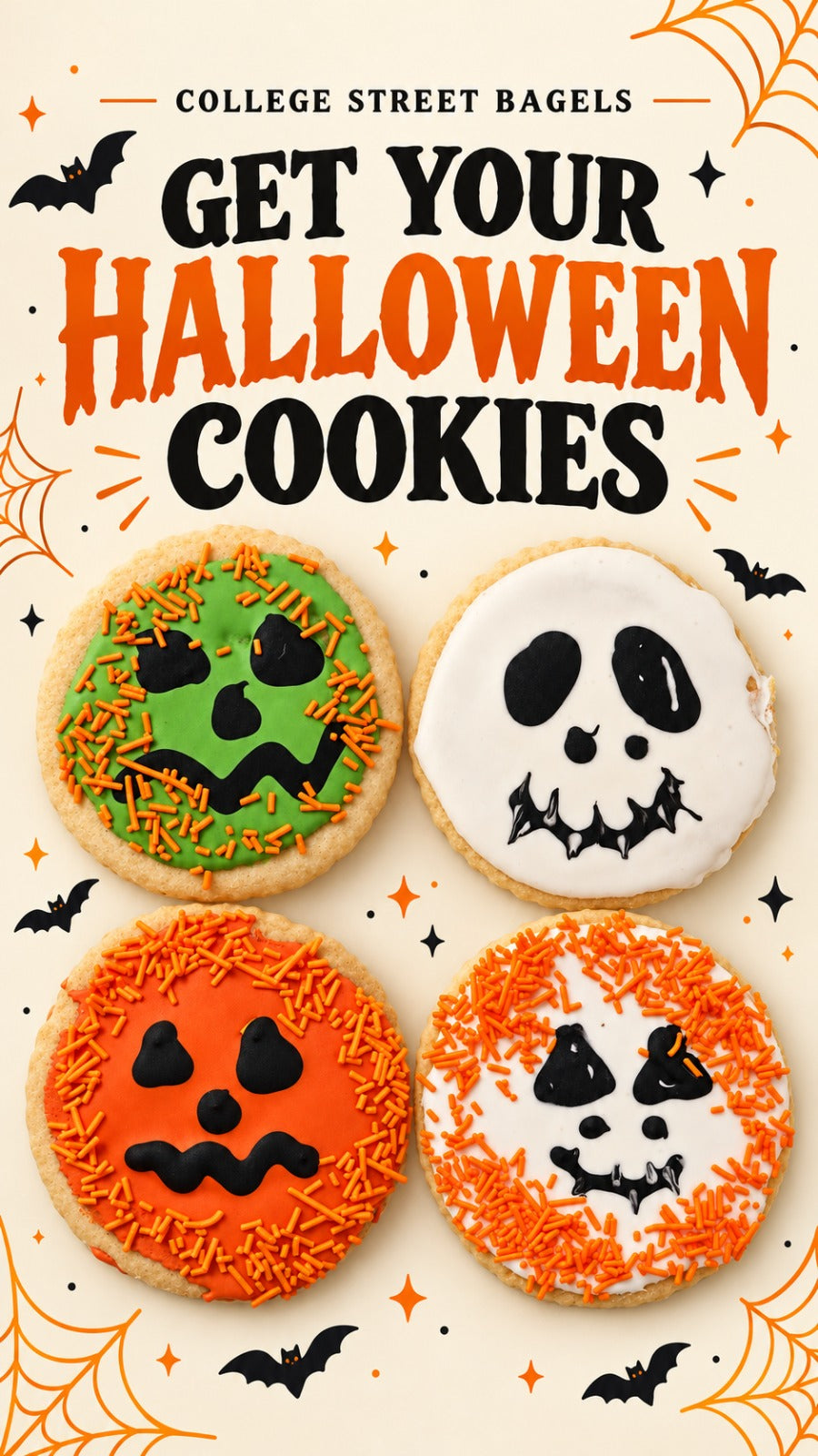 Halloween cookies