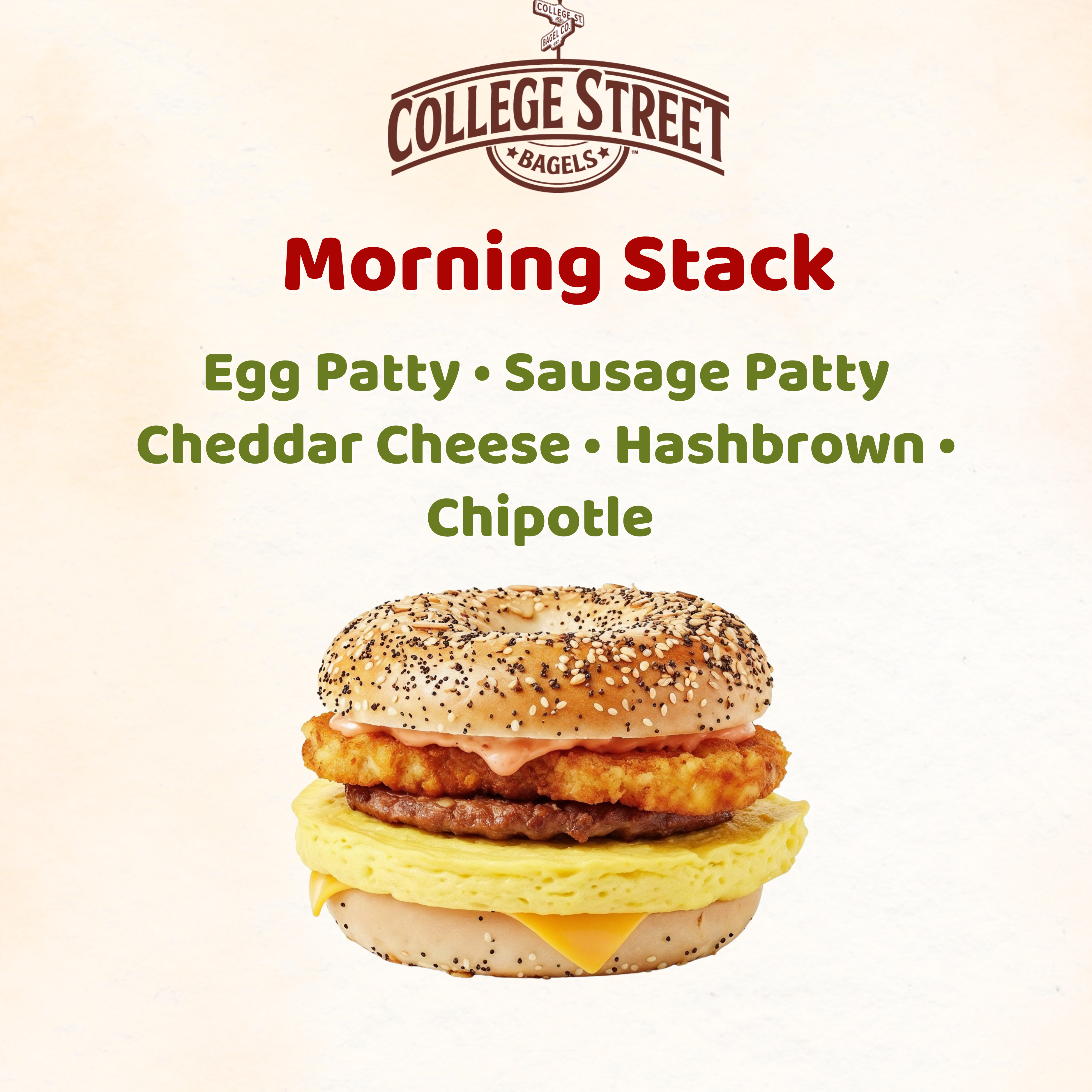 Morning Stack Sandwich