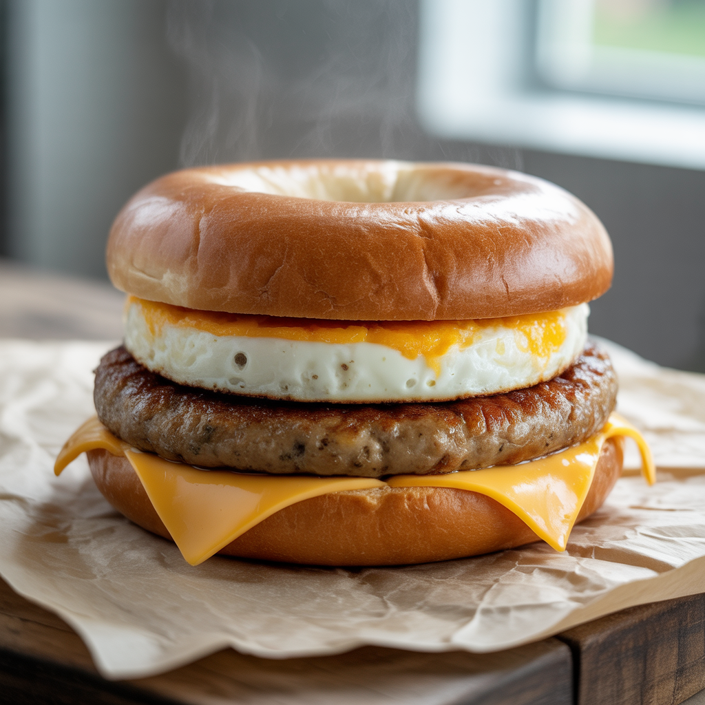 Egg & Sausage Sandwich
