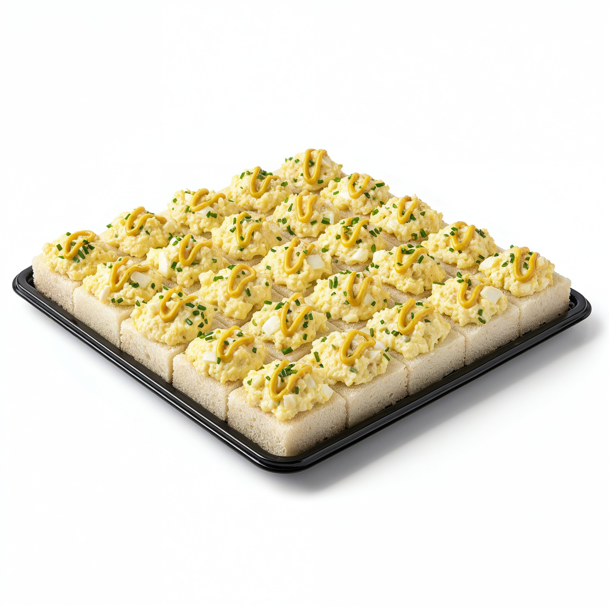 Egg Salad Canapé Platter