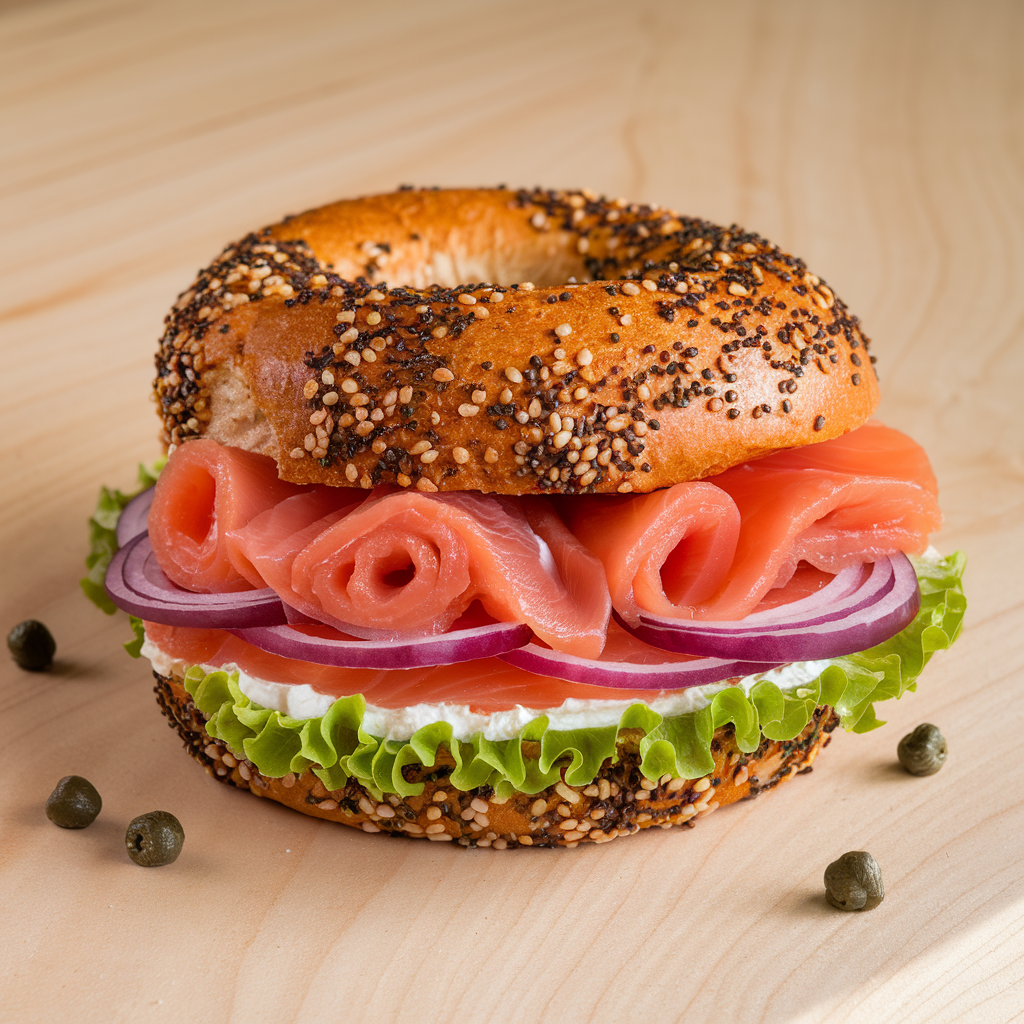 Lox&Cream Cheese Sandwich